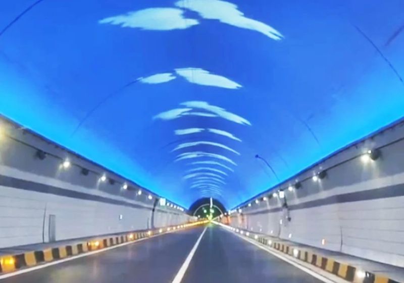 15公里,木寨嶺隧道通車,三思,特色,隧道照明,藝術方案,驚現(xiàn),渭武高速