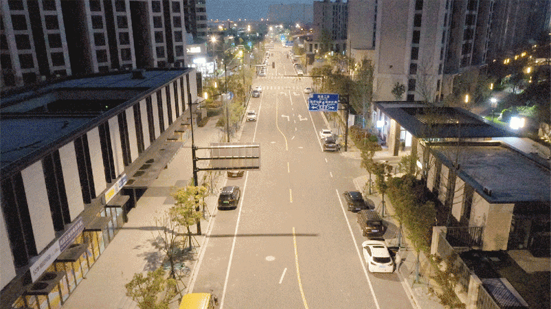 上海臨港,WLA科學社區(qū),道路照明,LED路燈,上海三思